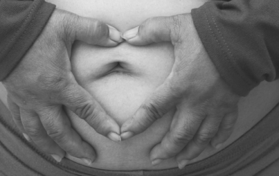 “I just love your squishy belly!” Then, as only children can do, he gave it a nickname: belly jelly.